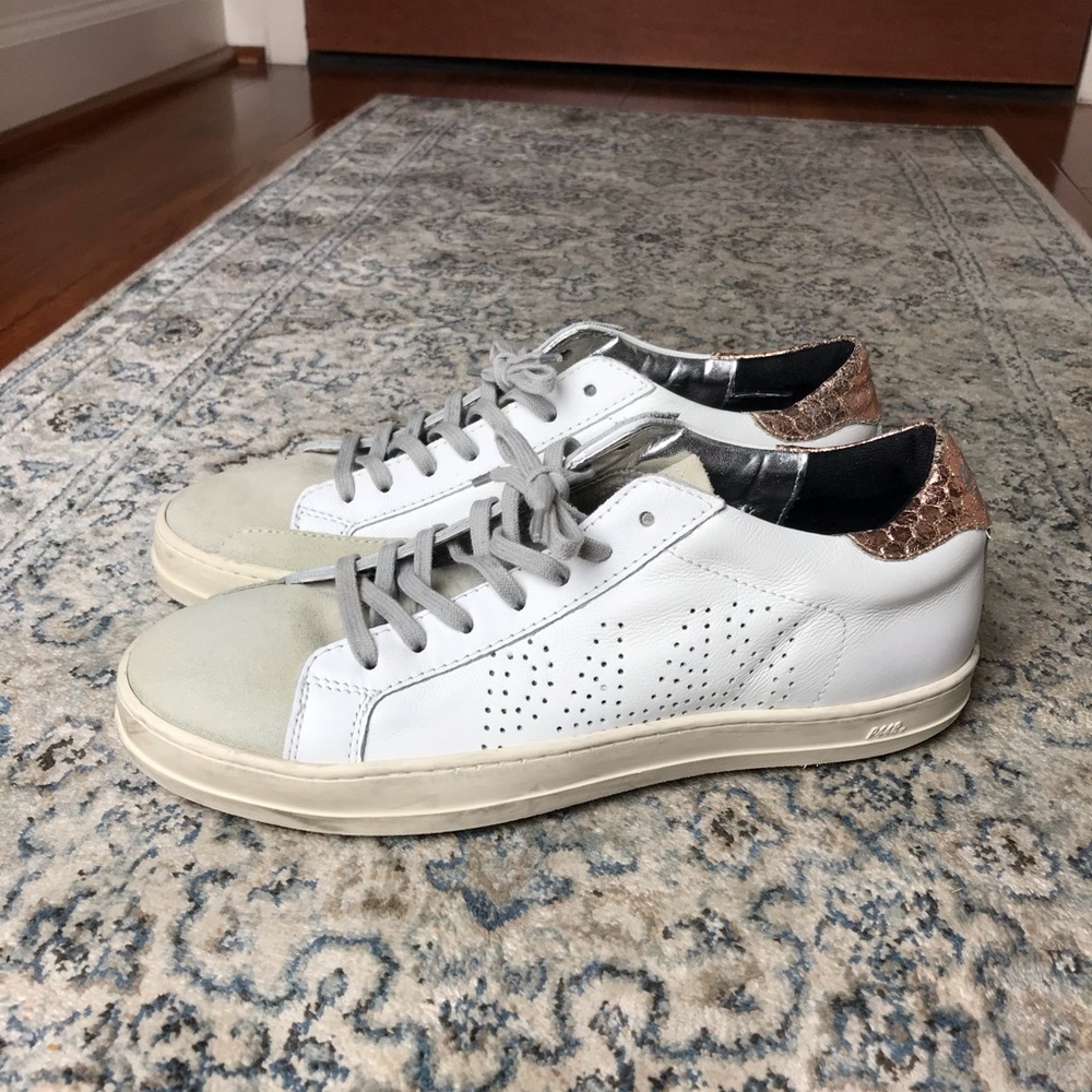 P448 White Sneakers for Women Size 39 US 8.5 - 9